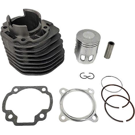 Kit de réfection de piston et joint de culasse 52 mm compatible avec Aerox 100 / BWS 100 / MBK Nitro Minarelli 100 2T (1/5)
