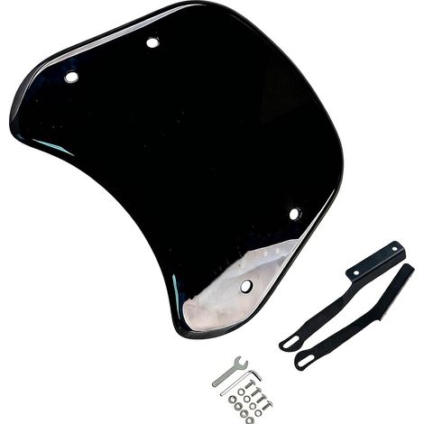 Pare-brise de moto au design traditionnel en ABS pour une meilleure facilité de conduite et de stabilité (1/5)