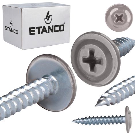 Connecteurs de montage GM-S 4,2x25mm RAL 9007 (1/5)
