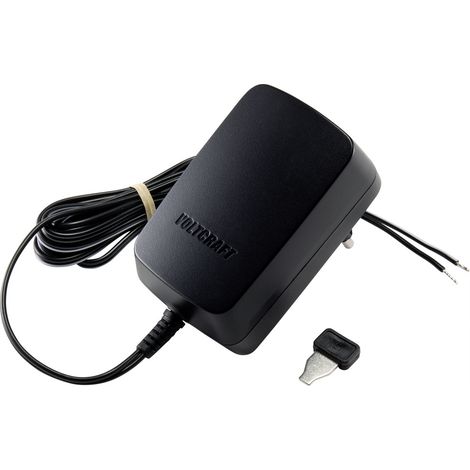 VOLTCRAFT VC-11258695 Steckernetzteil, einstellbar 3 V/DC, 4.5 V/DC, 5 V/DC, 6 V/DC, 7.5 V/DC, 9 V/D (1/5)