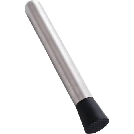 Pestello per cocktail da 20 cm, tritaghiaccio per frutta in acciaio inossidabile, strumento professionale da barman per cocktail, mojito e altre bevande. (1/5)