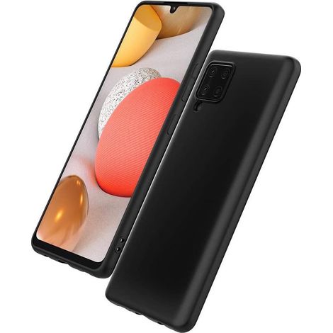 Étui Erbord Silicon Lite pour Samsung Galaxy A42 5G, noir (1/5)