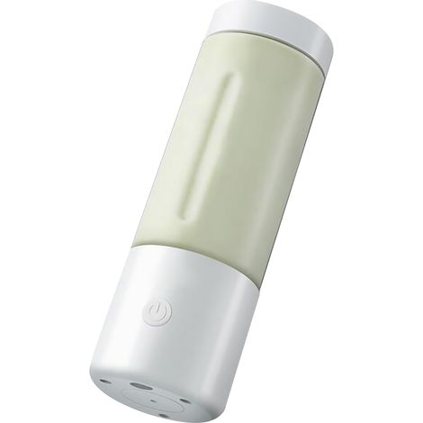 Mixeur portable haute vitesse multifonction, jus électrique USB 400ml blanc, lame double pour maison et voyage (1/5)