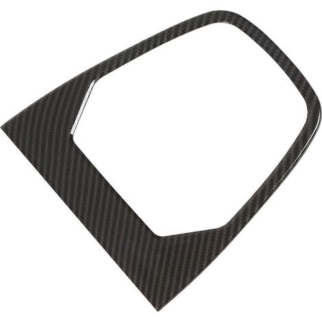 Abdeckung für Schalthebelblende in Carbonfaser-Optik, Mittelkonsole, Getrieberahmen-Aufkleber (Ersatz) (1/5)