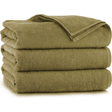 Toalla Kiwi-2 de 70x140 cm, Zwoltex color caqui (1/5)