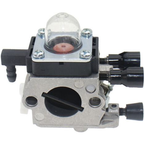 Carburateur de remplacement C1Q-S278 pour tondeuse à gazon - Compatible HS45 2-MIX et FS38 2-MIX - Structure compacte avec réglage précis du mélange air/carburant (1/4)