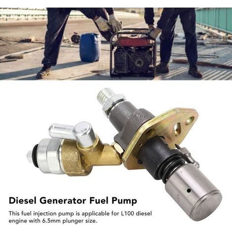 186FA L100N Einzylinder-Luftgekühlter Dieselgenerator Kraftstoffeinspritzpumpe 12V Kraftstoffeinspritzdüse (1/4)