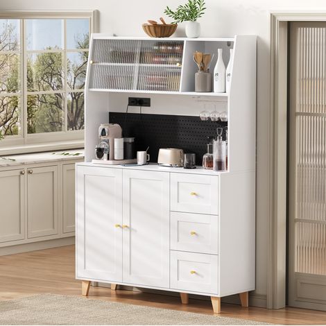 mobile contenitore 120x40x184 con prese e cassetti OKMYHOME (1/5)