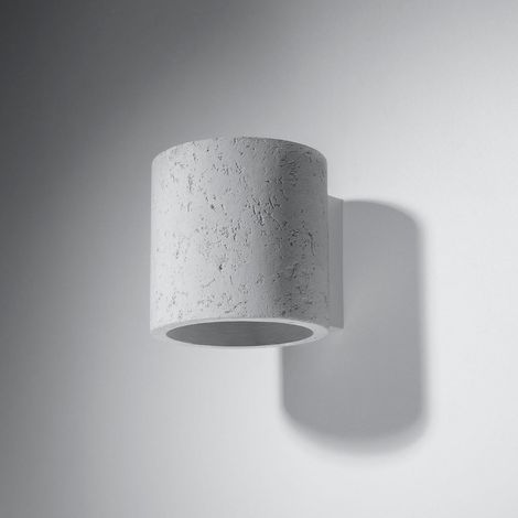 Wandlampen Orbis grau 1xG9 10cm Beton Sollux (1/4)