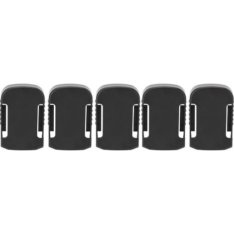 Lot de 5 supports de batterie pour Worx WU189, WU294, WU296, WU398, WU230, WU808, WE270, WE389 et WE362 (20 V) (1/5)