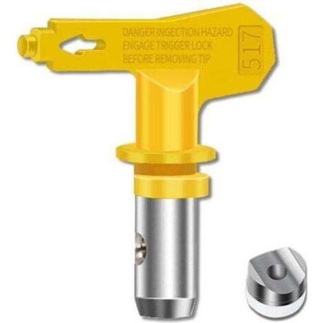 Airless-Spritzpistolendüse, hochdruck- und hitzebeständig, 6er-Set Dichtungen, kompatibel mit Farbspritzgeräten von Graco, Titan, Wagner usw. (Typ 515, 517, 519, 521, 523, 525) (1/5)