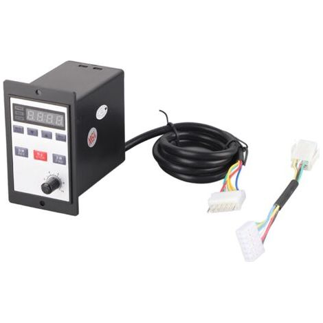 Contrôleur de vitesse numérique AC 220V 6-200W, unité de contrôle de vitesse du moteur 0-100% (port double rangée A 15W)