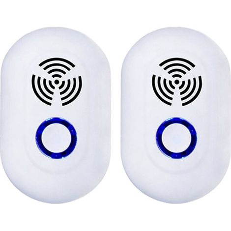 Modèle 806，Répulsif Ultrasons Ondes Electromagnétiques avec Contre Les Insectes - Veilleuse Anti-Moustique Electrique (1/5)
