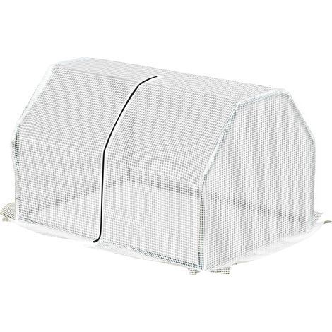 Mini serra in alluminio, resistente ai raggi UV, 99 x 71 x 60 cm, per pomodori e piante da giardino. (1/5)
