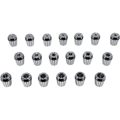 Détails sur la pince ER32 19pz Molla Clips Pinza pour fraiseuse CNC, tour, incisione