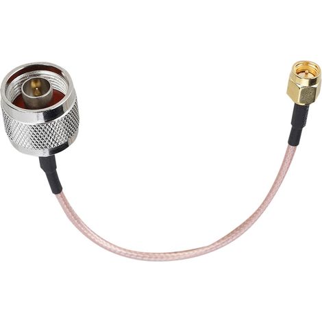 Câble de connexion SMA mâle vers N mâle 15cm, câble RG316, pour antennes et équipements RF (1/5)
