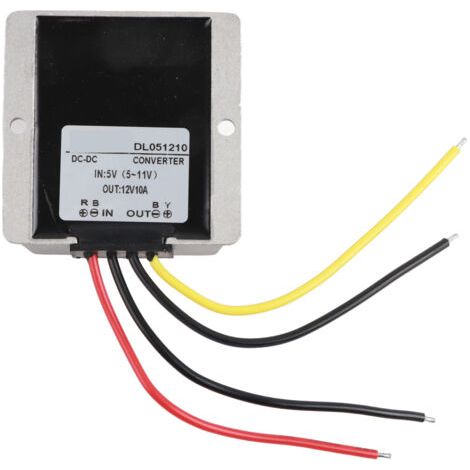 Convertisseur Boost, Convertisseur DC vers DC DC-DC, Convertisseur Boost Convertisseur élévateur 5V à 12V 10A 120W Module d'alimentation Boost. (1/5)