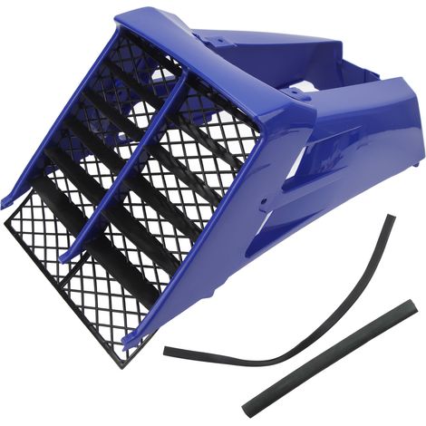 Copertura laterale serbatoio carburante, copertura griglia radiatore per Banshee 350 Yfz350 Yfz350le blu, Oe 2gu 23391 80 00, 2gu 21711 80 00, 2gu W2175 80 00, compatibile dal 1987 al 2006, ABS. (1/5)