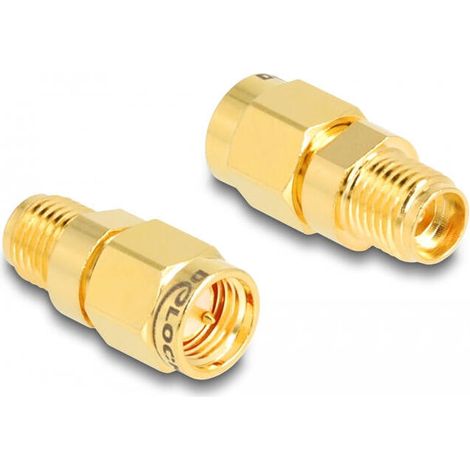 Delock adaptador sma macho a sma hembra c6801
