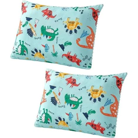 2 Pièces Taie Oreiller 40x60 Enfant, Housses de Coussin pour Enfant, taie d'oreiller Avec enveloppe Douces (oreillers non inclus) (1/5)