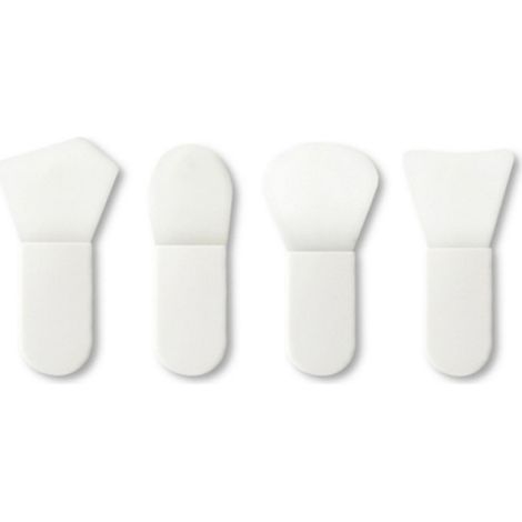 Applicateur Masque Visage - Brosse En Silicone Souple Avec Têtes Multiples - Pour Masques Argile, Boue Et Crèmes - Lot De 3 (1/5)