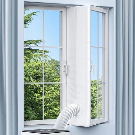 Universelle Fensterdichtung für mobile Klimaanlagen – Einfache Installation, kein Bohren erforderlich (1/5)
