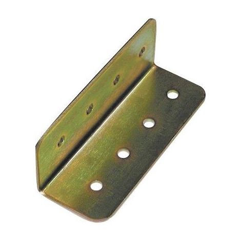 GIUNZIONE GAZEBO PESANTE ANGOLARE 949 - ZINCATA GIALLA S.MM 3,0 MM 45X45X130- 12 pezzi
