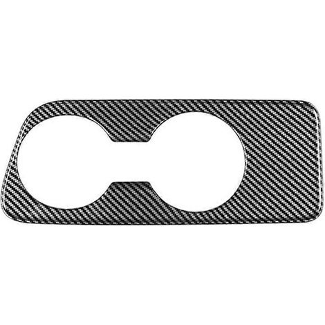 Autocollants décoratifs en fibre de carbone pour porte-gobelet de console centrale de Toyota Yaris CROSS 2021-2022 (conduite à droite).