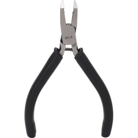 Pince coupante micro à ressort de 11,4 cm (4,5 pouces) pour fils de 1,5 mm en résine, plastique, cuivre et fer