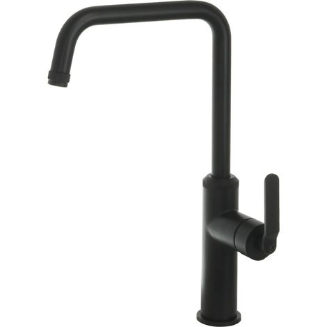 JTP Decor Kitchen Sink Mixer Tap Single Lever - Matt Black