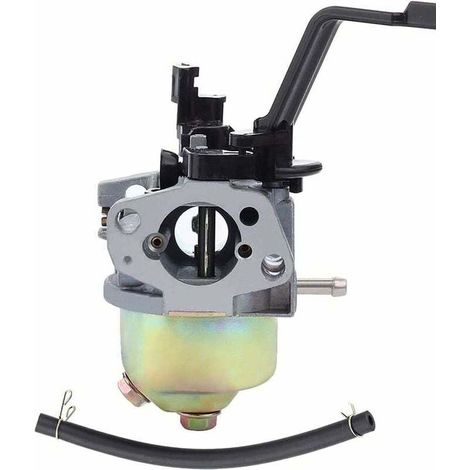 Carburatore FOREHILL di ricambio per motori Honda GX120 GX160 GX168 GX200 da 5,5 CV, 6,5 CV, 168F, 163 cc, 196 cc e generatori a gas da 3000, 3500 e 4000 Watt, 6,5 CV, con guarnizioni per tubi del car