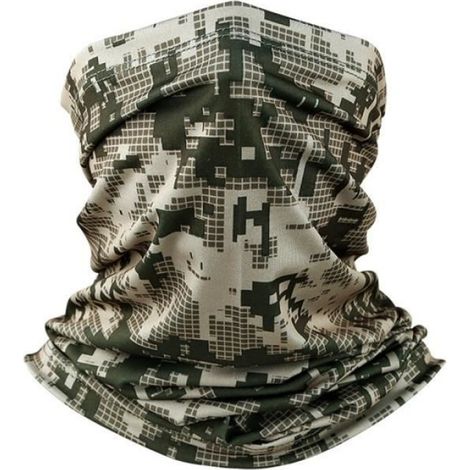Cagoule - Bandana Visage - Protection UV Vent - Pour Camping Randonnée Cyclisme Équitation - Taille Unique 45 x 25 cm - 1 Pièce (1/4)