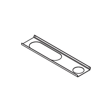 HEWI 950.13.0018 Tablette DC avec trou à droite (1/2)