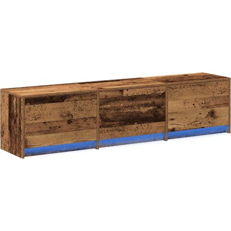 Maison Exclusive - Meuble TV Bois ancien 165 x 34 x 40 cm Bois d'ingénierie