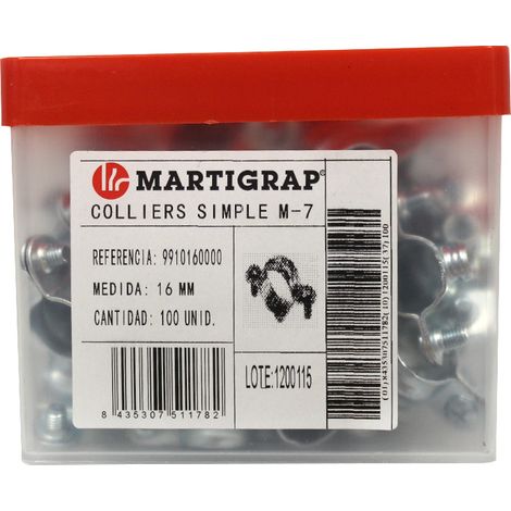 100 colliers simple M7 x 150 - Tube Ø16 - Arcanaute (1/5)