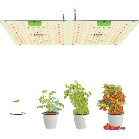 Lampe de croissance LED, spectre complet, éclairage pour plantes d'intérieur, 180W (1/2)