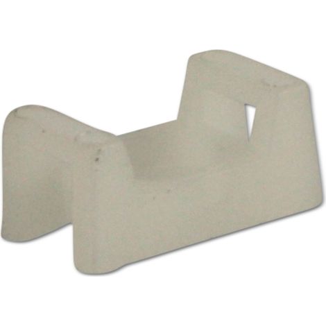Socle de fixation vissable KSS polyamide 6.6, naturel, trou de fixation 3,3, L=12,8, l=7, 1 pièce (1/2)