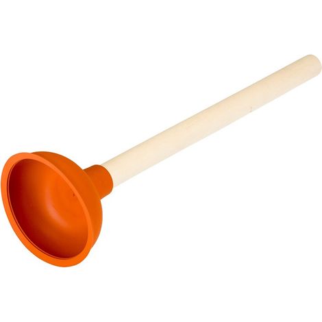 Ventouse pour évier - Caoutchouc - 14 cm (1/2)
