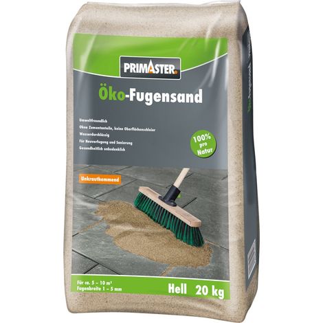 Primaster Fugensand Öko unkrauthemmend 20 kg hell