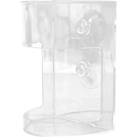 Bardusch-Distributeur nourriture aquarium 200 ml – ventouse anti-dérive – crevettes/Betta/eau douce (1/5)