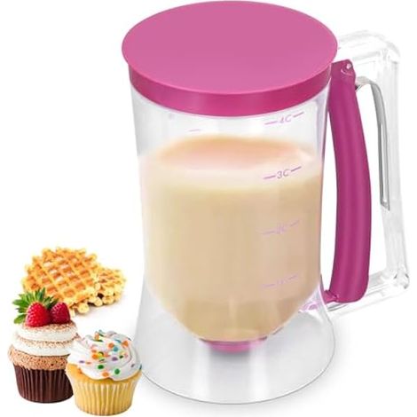 Distributeur à pate gradué Bec verseur précis, 900 ML (1/5)