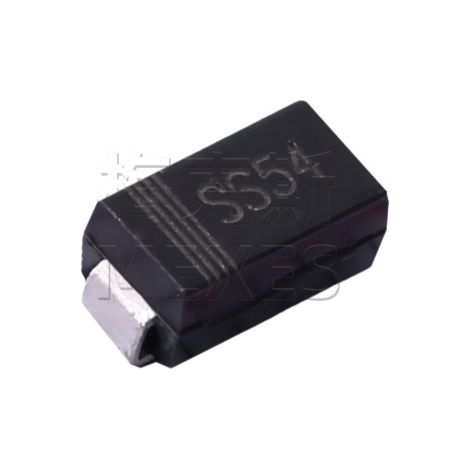 Changdian/Changjing SS54 SMB 5A 40V SMD Schottky diode chip electronic component, 5 pieces.