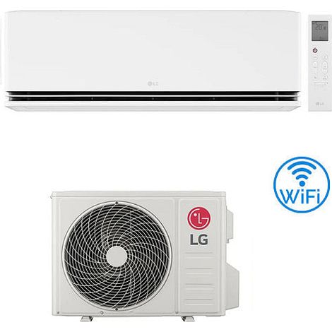 Climatizzatore Condizionatore LG Dualcool Premium R32 12000 BTU H12S1P NS1 (H12S1PA NS1) INVERTER NOVITÁ 2024 classe A+++/A+++ (1/2)