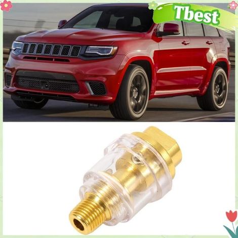 Tbest Huileur en ligne Lubrificateur de Graisseur en Ligne Professionnel 1/4 Po NPT Go Lubrificateur de Graisseur en moto ponceuse (1/5)