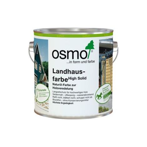 Osmo Landhausfarbe Weiß 5,00 l - 11400345