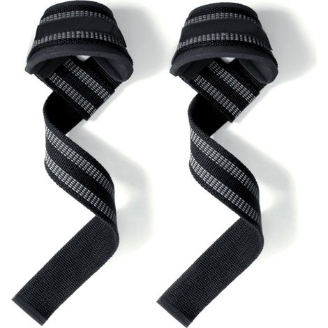 2 Sangles de traction,Poignées haltérophilie,Soutien poignets,Musculation,Entraînement force (1/5)