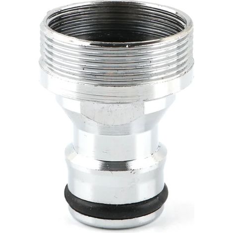 Adaptateurs universels pour robinet de cuisine (argent) : connecteur en laiton, mitigeur, adaptateur de tuyau, raccord de lavabo, outils d'arrosage de jardin (1/5)