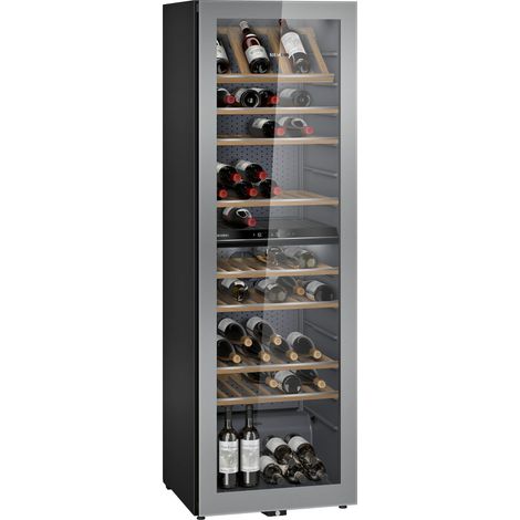 Siemens iQ500 KW36KATGA. Posizionamento dell'apparecchio: Libera installazione, Colore struttura: Grigio, Colore interno: Grigio. Capacità bottiglie: 199 bottiglia/bottiglie, Tipo di prodotto: Cant... (1/5)
