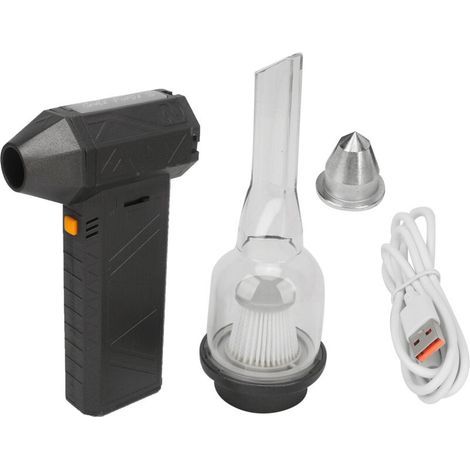 Souffleur à jet sec 130000 tr/min – 2 batteries lithium 8000 mAh – Poids 560 g pour dépoussiérage et nettoyage intensif (1/5)