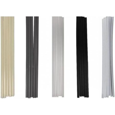 Pair Lot de 50 tiges de soudage plastique ABS/PP/PVC/PE – Non toxiques et résistantes – Pour soudures précises et durables - 50Pcs (1/5)